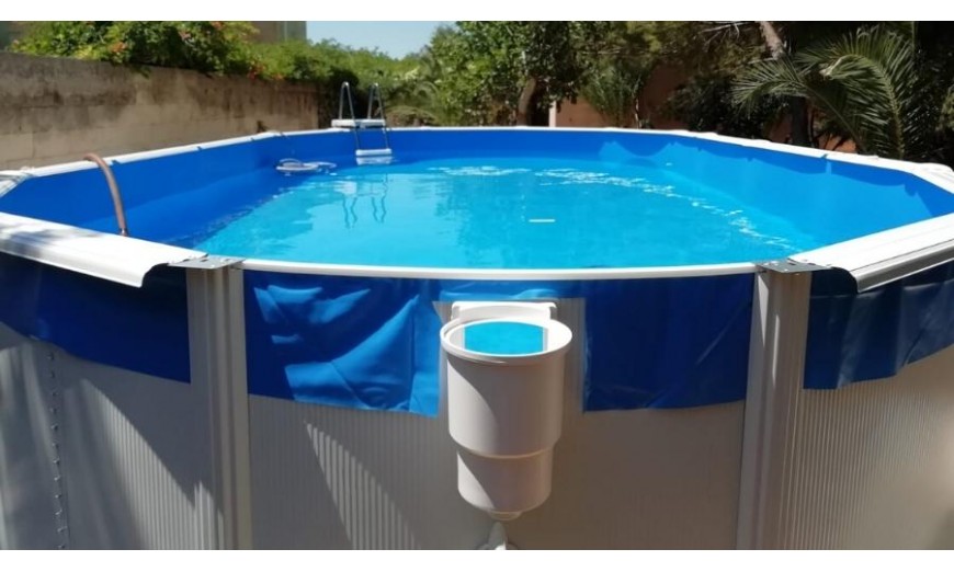 Installazione piscina fuori terra Atlantide 500x300x120